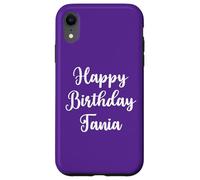 Feliz Cumpleaños Tania Carcasa para iPhone XR