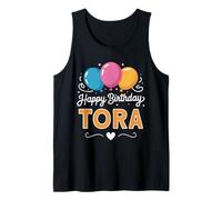 Feliz cumpleaños Tora Camiseta sin Mangas