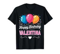 Feliz cumpleaños Valentina Camiseta