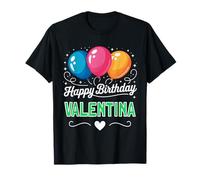 Feliz cumpleaños Valentina Camiseta