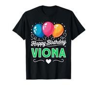 Feliz cumpleaños Viona Camiseta