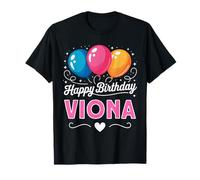 Feliz cumpleaños Viona Camiseta