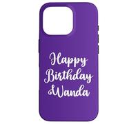 Feliz Cumpleaños Wanda Carcasa para iPhone 16 Pro