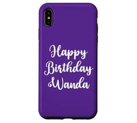 Feliz Cumpleaños Wanda Carcasa para iPhone XS MAX