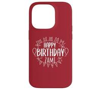 Feliz Cumpleaños Zami Carcasa para iPhone 14 Pro