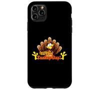 Feliz Día de Acción de Gracias Divertido Lindo Peregrino Pavo Hombres Mujeres Carcasa para iPhone 11 Pro MAX