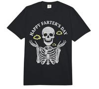 Feliz Día de Farter Esqueleto Divertido Papá Humor Comfort Colors Adult Heavyweight T-Shirt