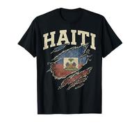 Feliz Día de la Bandera Haitiana Revolución 1804 Bandera de Haití Camiseta