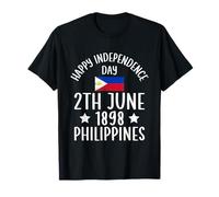 Feliz Día de la Independencia 1898 Filipinas Camiseta