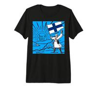 Feliz día de la Independencia de Finlandia 6 de diciembre, gráfico de Amanecer Camiseta Premium
