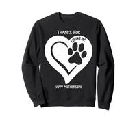 Feliz Día de la Madre A La Mejor Mamá Perro Gracias Por Amar Sudadera