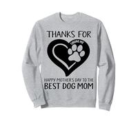 Feliz Día de la Madre A La Mejor Mamá Perro Gracias Por Amar Sudadera