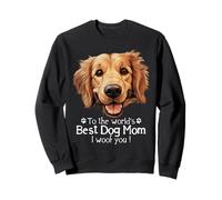 Feliz Día de la Madre a la Mejor Perro Golden Retriever Mamá Sudadera