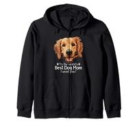 Feliz Día de la Madre a la Mejor Perro Golden Retriever Mamá Sudadera con Capucha