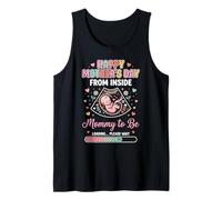 Feliz Día de Las Madres Desde Dentro Mamá Mamá para Estar Cargando 4 Camiseta sin Mangas