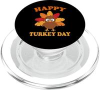Feliz día de Pavo Linda Cena Familiar de Acción de Gracias a Juego PopSockets PopGrip para MagSafe