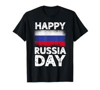 Feliz Día de Rusia Ropa del Día Nacional Ruso Camiseta
