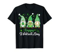 Feliz día de San Patricio gnomos irlandeses Camiseta gráfica económica