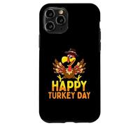 Feliz Día de Turquía Lindo Pequeño Peregrino Acción de Gracias Carcasa para iPhone 11 Pro