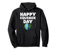 Feliz día del equinoccio Marzo Equinoccio Feliz Pascua Ostara Sudadera con Capucha