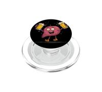 Feliz día del hígado con Disfraz de Cerveza PopSockets PopGrip para MagSafe