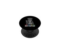 Feliz Día del Padre al Mejor Padre de Perros, Amante de los Perros, Padre de Mascotas PopSockets PopGrip Adhesivo
