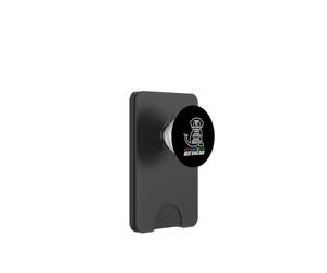 Feliz Día del Padre al Mejor Padre de Perros, Amante de los Perros, Padre de Mascotas PopSockets PopWallet para MagSafe