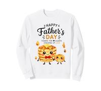 Feliz día del Padre apilando panqueques de Amor Sudadera