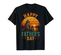 Feliz Día del Padre para Papá Hombres Papa Bear Camiseta