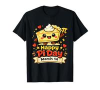 Feliz día Pi 14 de Marzo Cute Pie Matemáticas Humor Camiseta