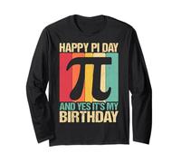 Feliz día Pi y sí, es mi cumpleaños Manga Larga