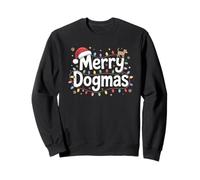 Feliz Dogmas Navidad Dueño del Perro Humor Sudadera