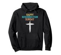 Feliz Domingo de Resurrección - Pascua Jesús Christian Church Sudadera con Capucha