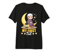 Feliz Eid Mubarak Chicos Mi Primer Eid Al Fitr Eid Al Adha Camiseta Premium