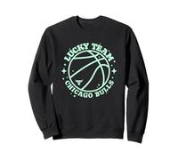 Feliz Equipo de Baloncesto de la NBA Chicago Bulls Sudadera