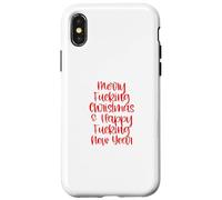 Feliz Follando Navidad Feliz F En Año Nuevo Scrooge maldiciendo Carcasa para iPhone X/XS