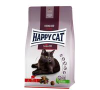 Feliz gato alimento seco esterilizado adulto Voralpen ternera 1,3 kg