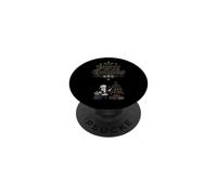 Feliz Gothmas Esqueleto Santa Árbol Muerto Gótico Navidad PopSockets PopGrip Adhesivo