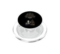Feliz Gothmas Esqueleto Santa Árbol Muerto Gótico Navidad PopSockets PopGrip para MagSafe