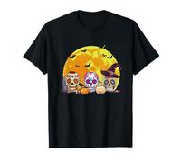 Feliz Halloween 2021 Día De La Muerte Sugar Skull Mexican Camiseta