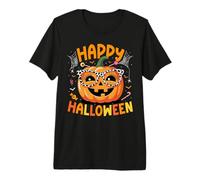 Feliz Halloween 2025 Divertido Truco O Trato De Calabaza Hombres Mujeres Camiseta Premium