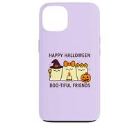 Feliz Halloween Boo-Tiful Friends Kawaii Fantasmas Calabaza Carcasa para iPhone 13