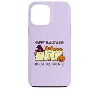 Feliz Halloween Boo-Tiful Friends Kawaii Fantasmas Calabaza Carcasa para iPhone 13 Pro MAX