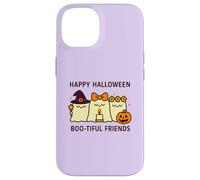 Feliz Halloween Boo-Tiful Friends Kawaii Fantasmas Calabaza Carcasa para iPhone 14