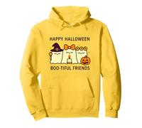 Feliz Halloween Boo-Tiful Friends Kawaii Fantasmas Calabaza Sudadera con Capucha
