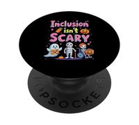 Feliz Halloween Inclusión Sped Profesor Truco O Trato PopSockets PopGrip Adhesivo