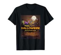 Feliz Halloween, no pierda la Cabeza Zombi Miedo Camiseta