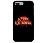 Feliz Halloween Retro Pintura en Aerosol Graffiti Escritura Regalo Carcasa para iPhone 7 Plus/8 Plus