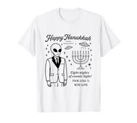 Feliz Hanukkah de los alienígenas de Roswell Camiseta