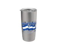 Feliz Independencia 15 de septiembre El Salvador Heritage Vaso térmico de acero inoxidable de doble pared